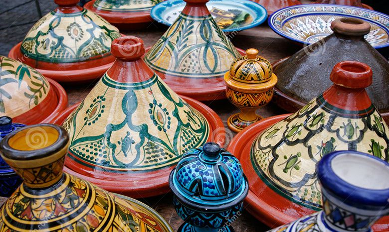 poterie à tata au Sud Maroc